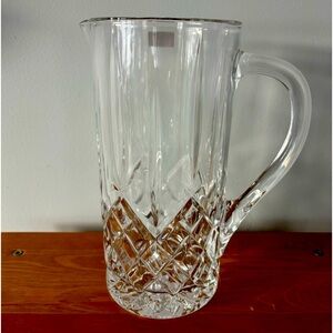 Crystal pitcher (9in)